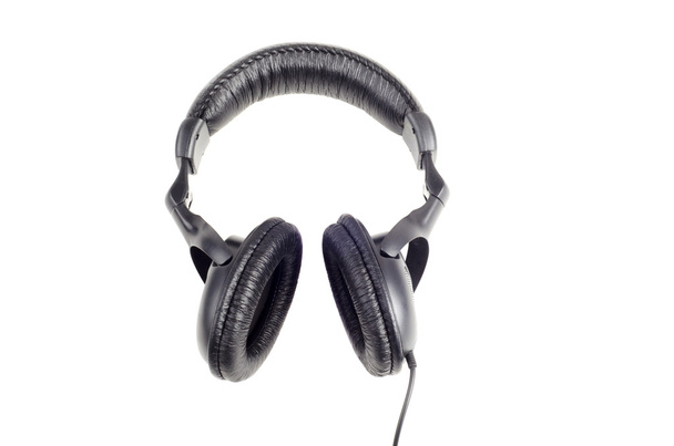 Elszigetelt fehér fejhallgató - Fotó, kép