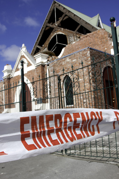 Christchurch földrengés 4 szeptember 2010 - Fotó, kép