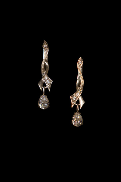 Shining earrings - Foto, Bild