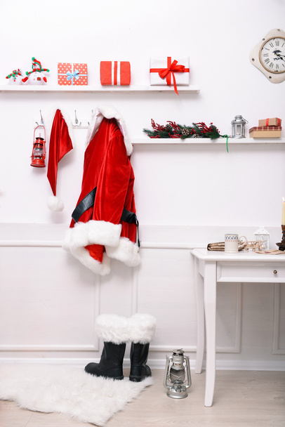 hanging Santa costume  - Valokuva, kuva