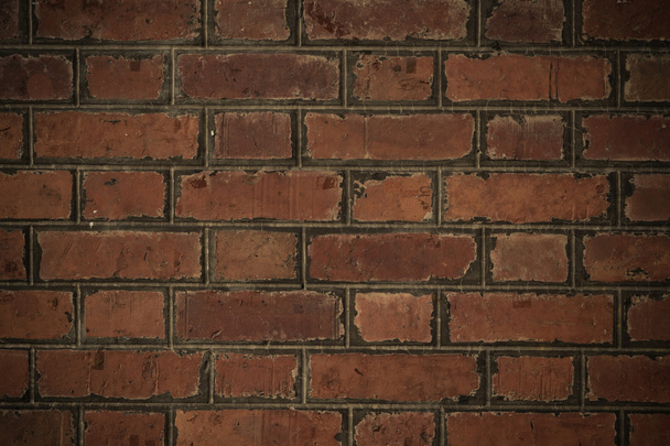 Parede de tijolo vermelho textura superfície estilo vintage
 - Foto, Imagem