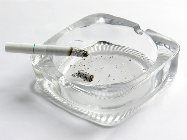 Smoking cigarette - 写真・画像