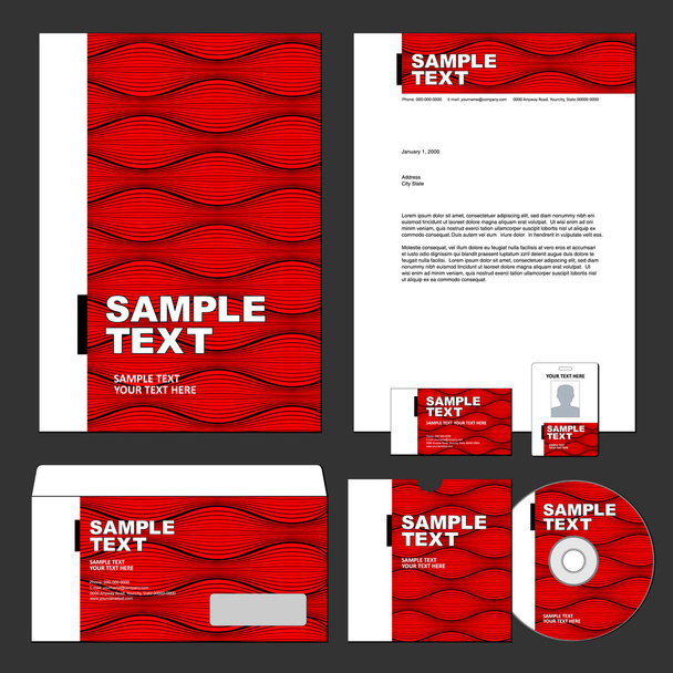 Business template. - Vector, Image