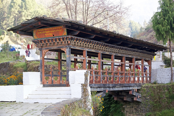 Trongsa Dzong, Trongsa, Bhutan - Fotoğraf, Görsel