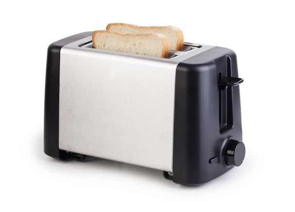 kenyérpirító kenyérrel - Fotó, kép