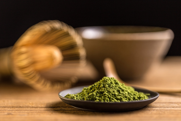 Macha green powder - Фото, изображение