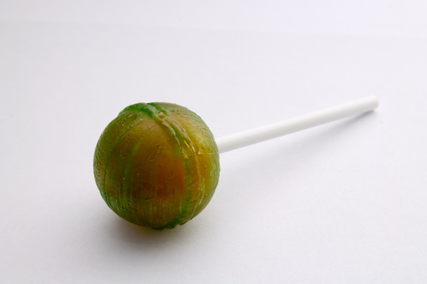 зеленый Lollipop крупным планом
 - Фото, изображение