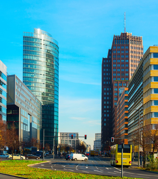 business district of Berlin - Foto, afbeelding