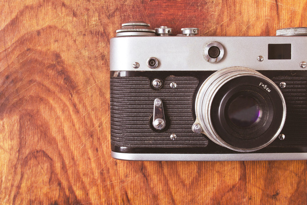 Old-fashioned camera - Photo, image
