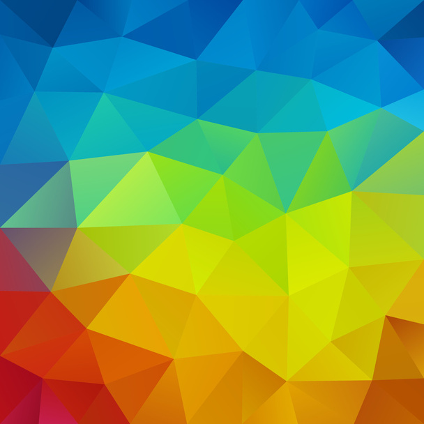 Abstract triangular colorful mosaic background - Vettoriali, immagini
