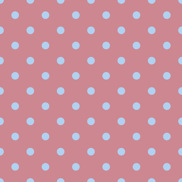 Seamless polka dot red pattern with circles - Vektor, obrázek