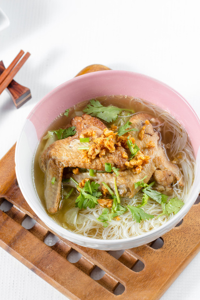 Chicken Noodle Soup - Photo, Image