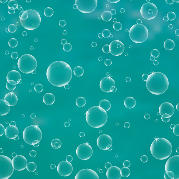 Água de textura com bolhas
 - Vetor, Imagem