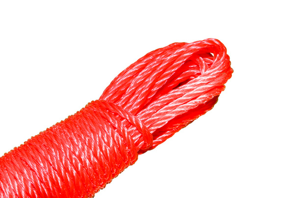 nylon de cuerda en aislado
  - Foto, Imagen