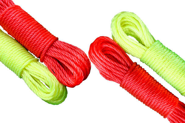 nylon corda em isolado
  - Foto, Imagem