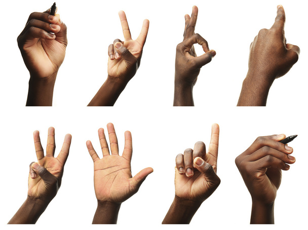 male hands gestures - Photo, Image