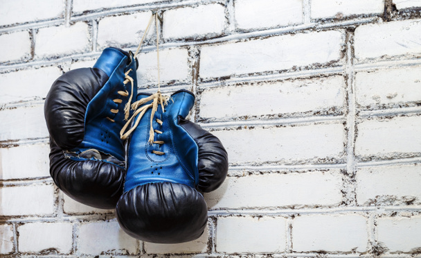 Old boxing gloves - Photo, Image