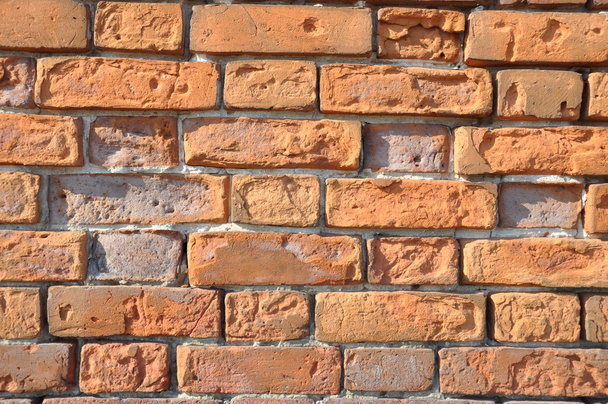 Ancient brick wall. - Foto, afbeelding