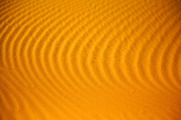 Африка коричневая линия пустыни Сахара Марокко
 - Фото, изображение