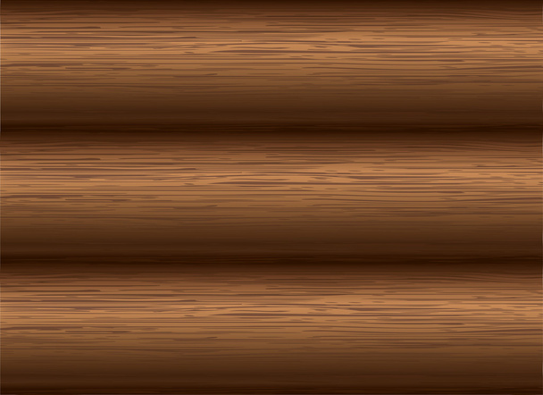 Hnědé dřevěné pozadí - Vektor, obrázek