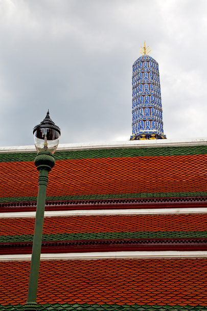  thailand bangXoin temple abstrait croix couleurs rue lam
 - Photo, image