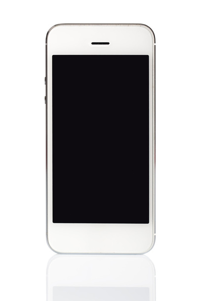 White SmartPhone Isolated - Фото, изображение