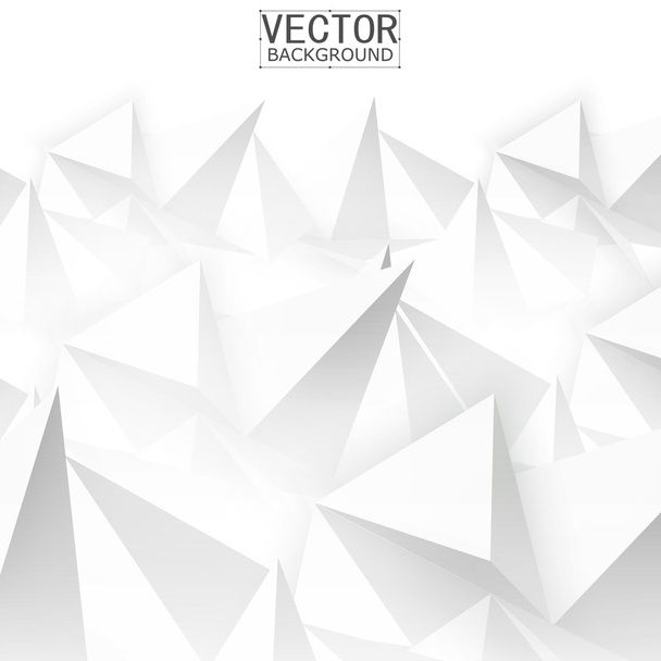 Vector Abstract geometric shape from gray. - Вектор,изображение