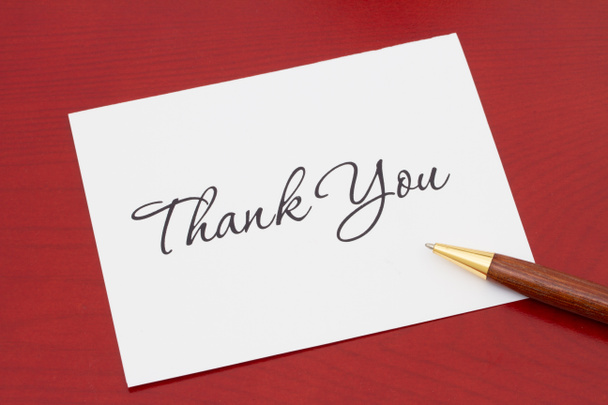 Thank You Card - Photo, Image