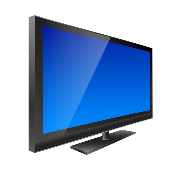 TV-scherm - Vector, afbeelding