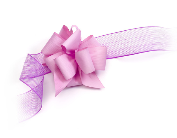 Roze lint en stropdas - Foto, afbeelding