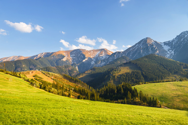 View of the Belianske Tatra Mountains, Slovakia - Photo, Image