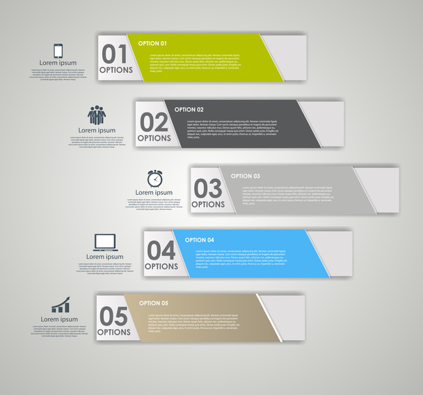 Infographic Design Elements for Your Business Vector Illustration - Vektör, Görsel