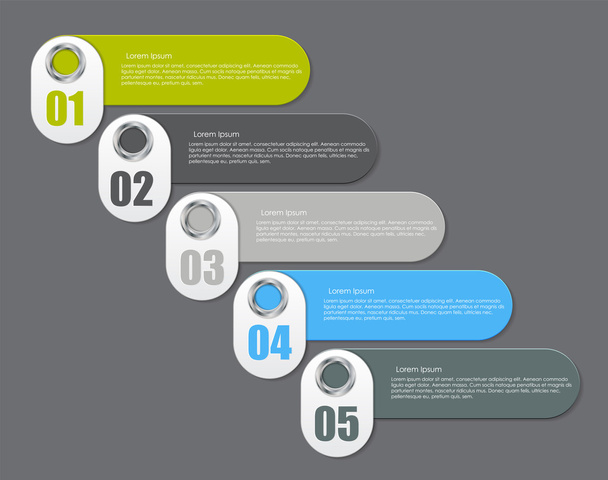 Infographic Design Elements for Your Business Vector Illustration - Vettoriali, immagini