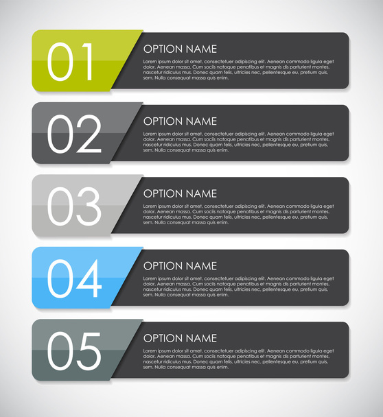 Infographic Design Elements for Your Business Vector Illustration - Vektor, kép