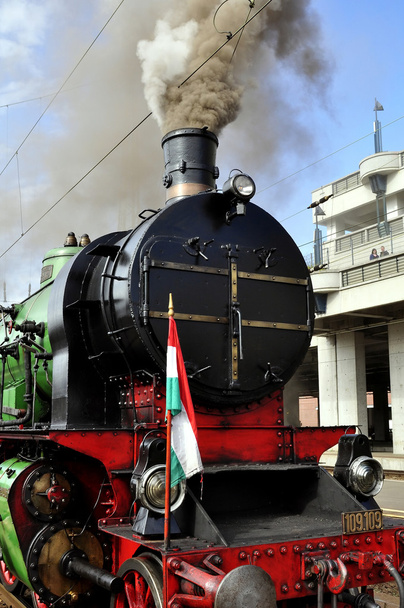 Stará parní lokomotiva - Fotografie, Obrázek