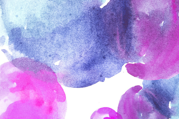 Bright colored watercolor background - Photo, Image