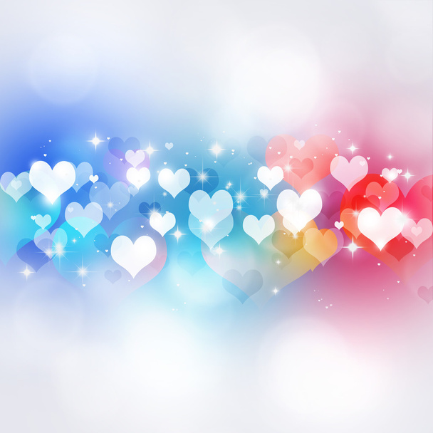 Multicolor tło valentine - Zdjęcie, obraz