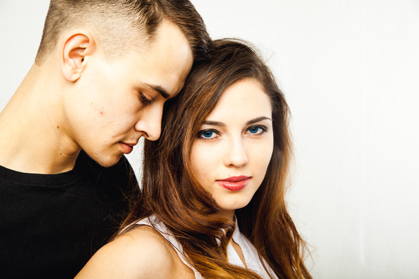 Beautiful young couple in casual clothing - Photo, Image
