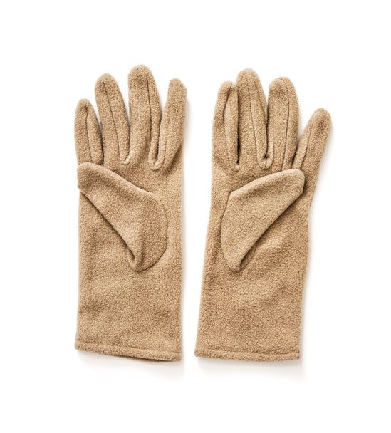 Isolated women's textile gloves, ladies fashion - Photo, Image