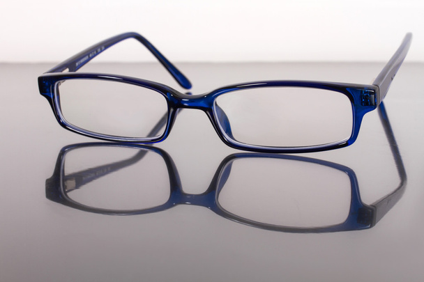 blue eye glasses - Photo, Image