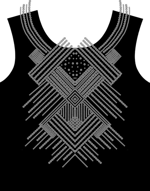 Ethnic graphic for t-shirts - Vector, Image