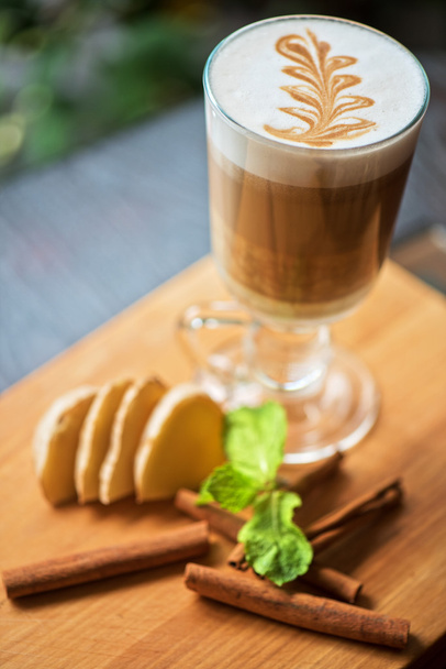 coffee with ginger - Foto, Imagen