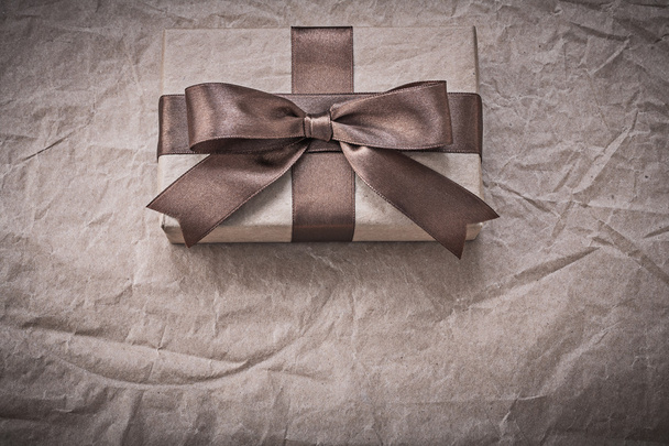 Giftbox with tied bow - Фото, зображення
