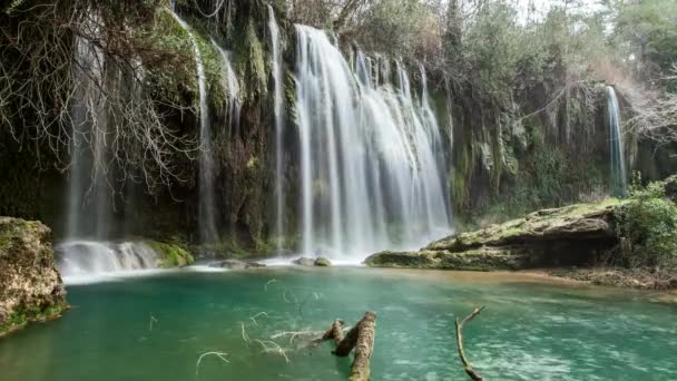 Vodopád Kursunlu, Antalya Turecko - Záběry, video