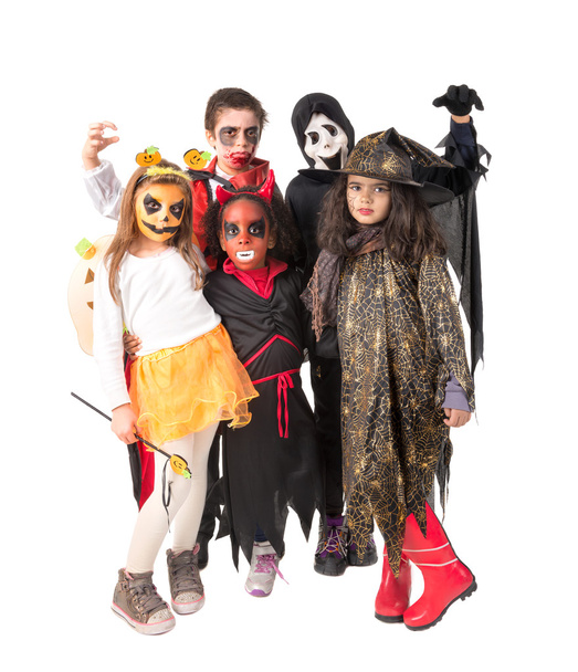 Kinderen in Halloween - Foto, afbeelding
