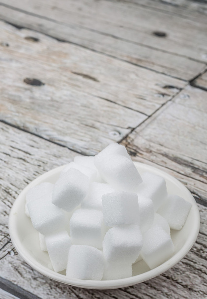 White Sugar Cubes - Фото, зображення
