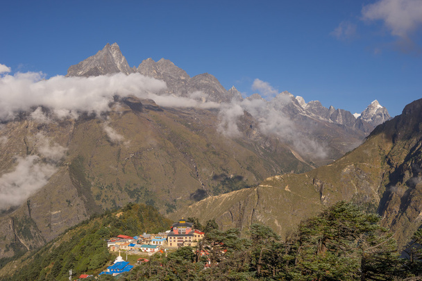 Tengboche village, Everest region - Фото, изображение