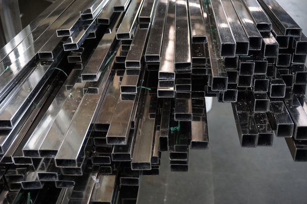 stainless steel square tube - Photo, Image