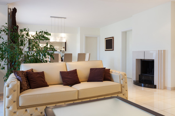 living room of a modern apartment - Zdjęcie, obraz