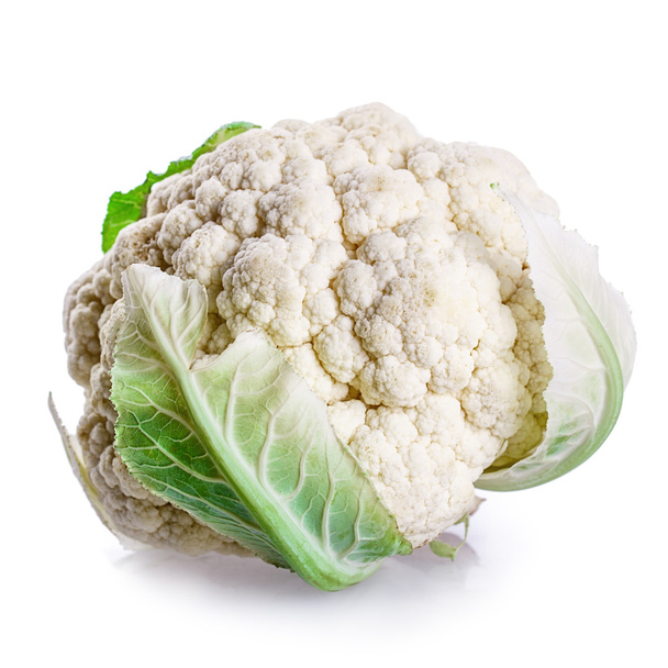 cauliflower  Isolated on white - Fotoğraf, Görsel